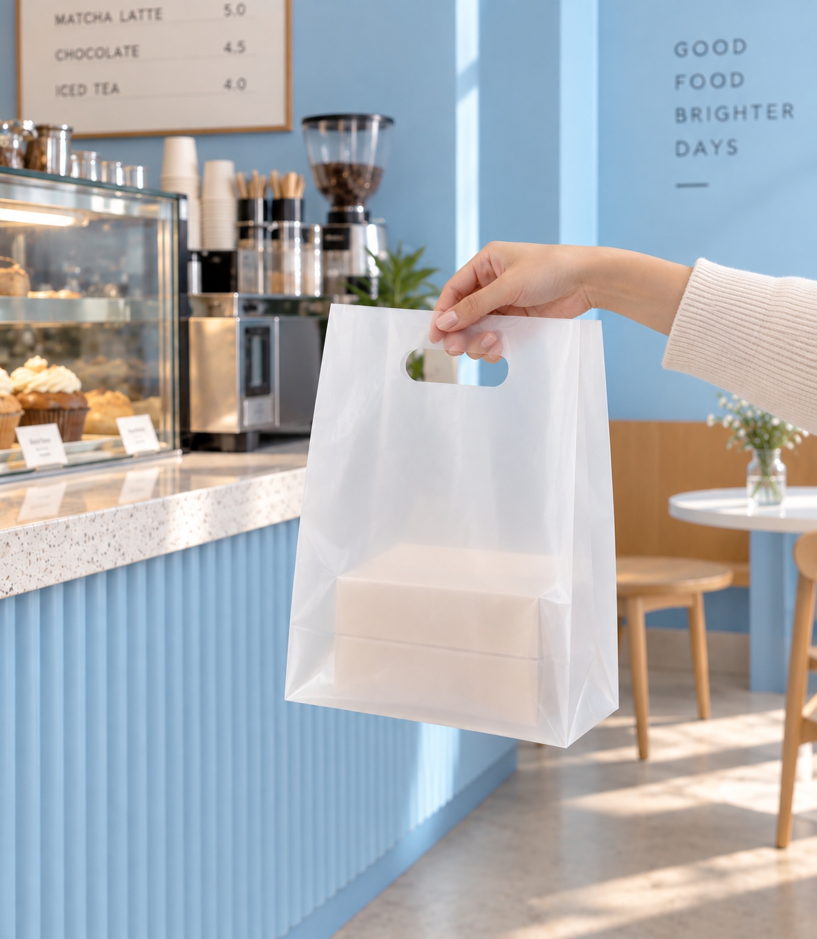 Plastic Takeaway Bags 5,000pcs