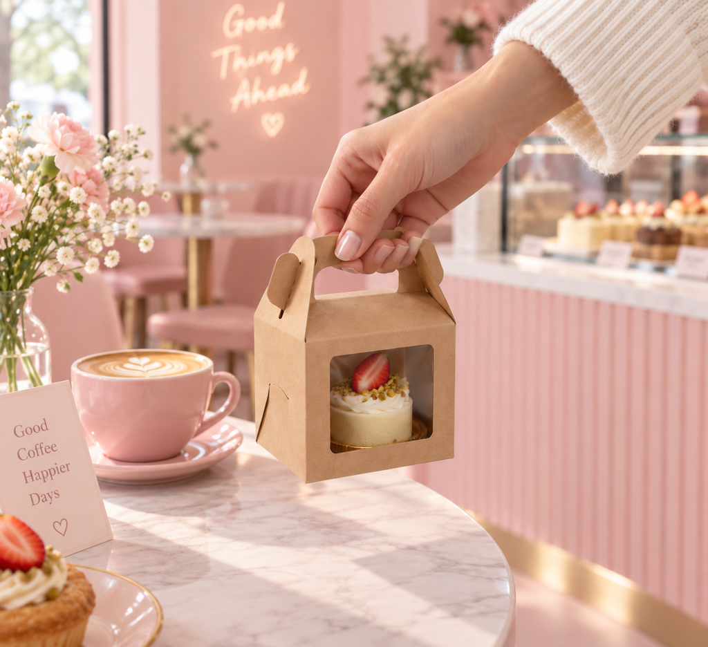 Dessert Box with Front Window 1,000pcs