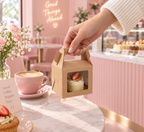 Dessert Box with Front Window 1,000pcs