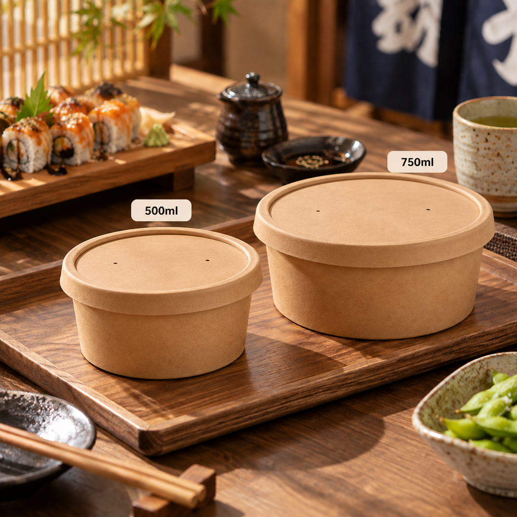 Takeaway Container – Round 1,000 pcs