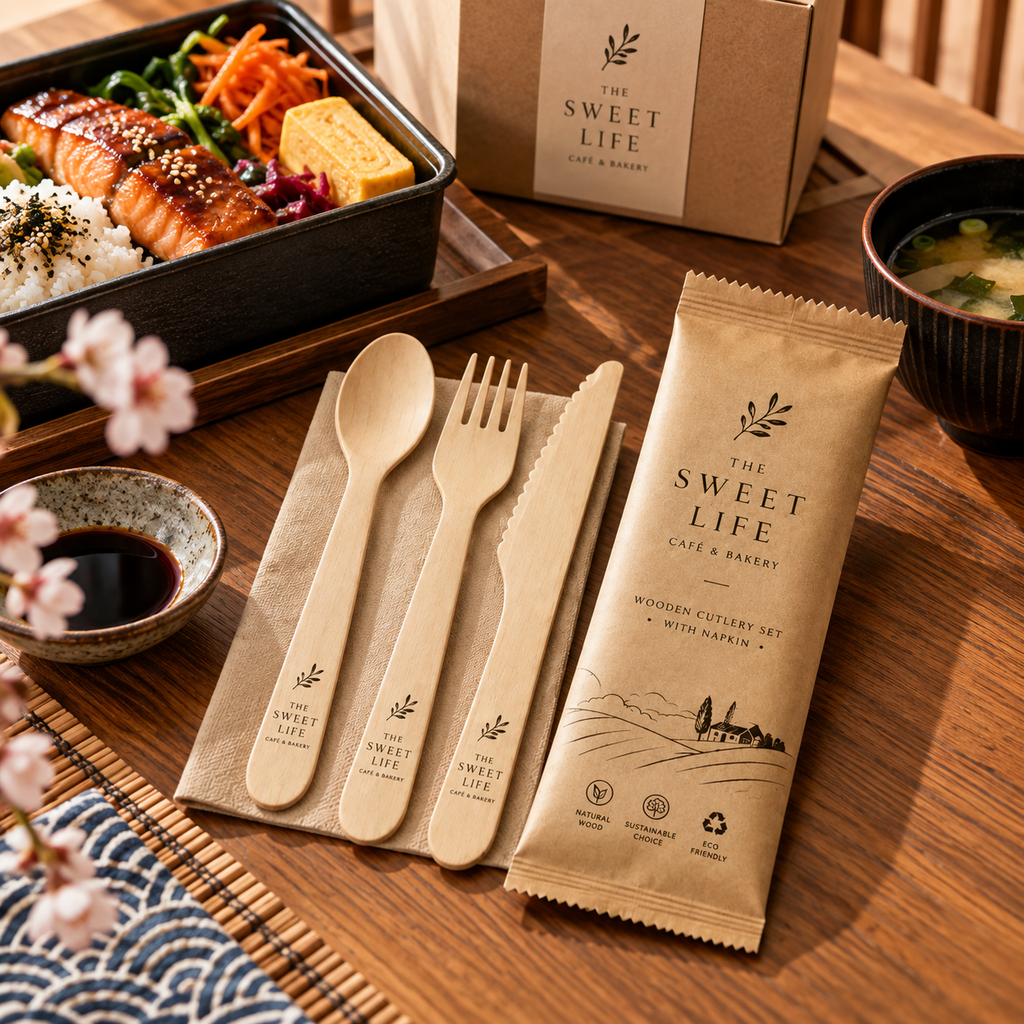 Wooden Cutlery 10,000 Set