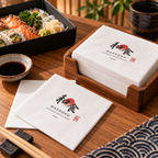 Custom White Dinner Napkins 5,000