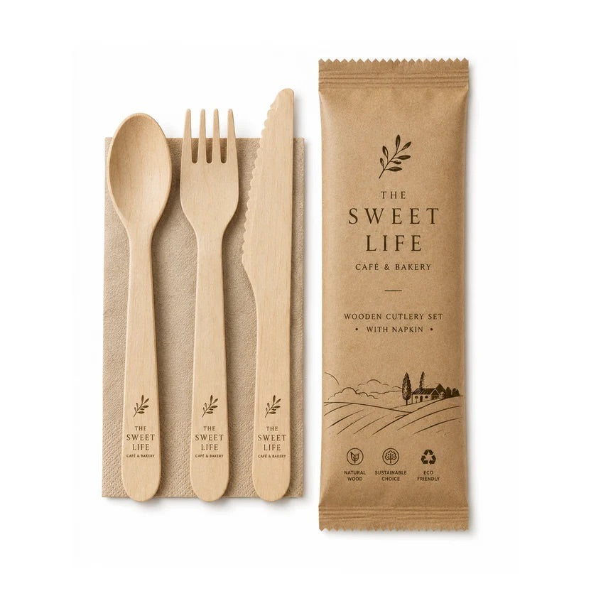 Wooden Cutlery 10,000 Set